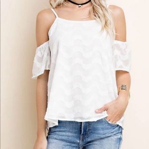 Cold Shoulder Boho Top